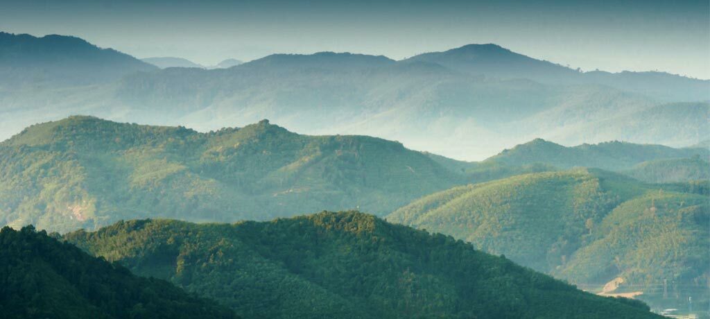 view of mountains